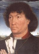 Hans Memling Portrait of a Man at Prayer before a Landscape oil painting picture wholesale